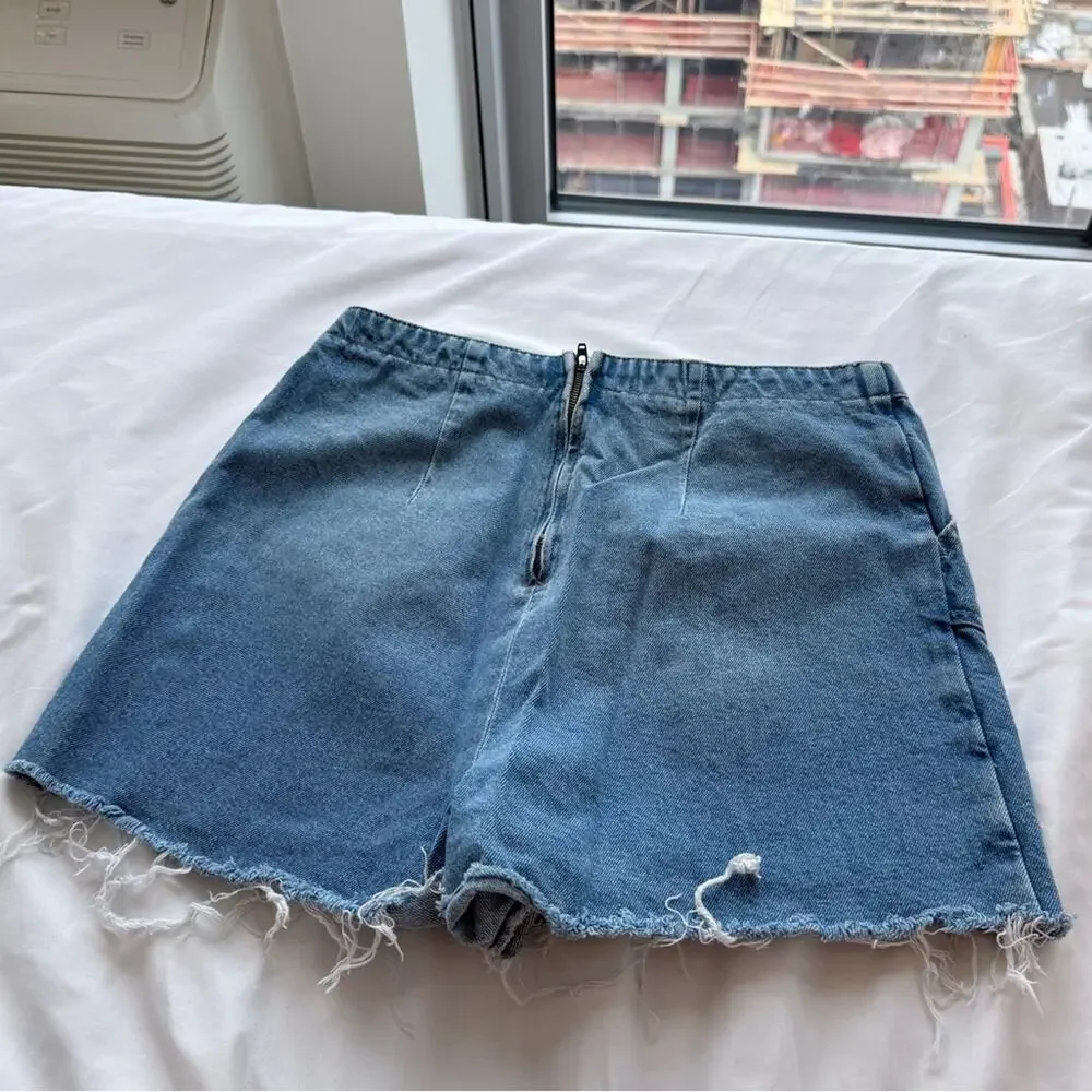 UO BDG Denim Button-Down Skort